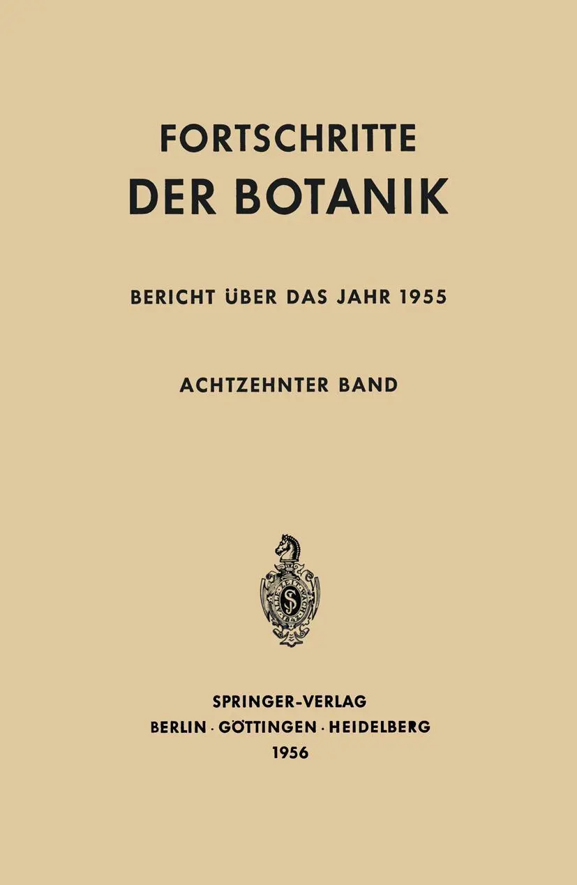 Cover: 9783642946660 | Bericht über das Jahr 1955 | Erwin Bünning (u. a.) | Taschenbuch | vi