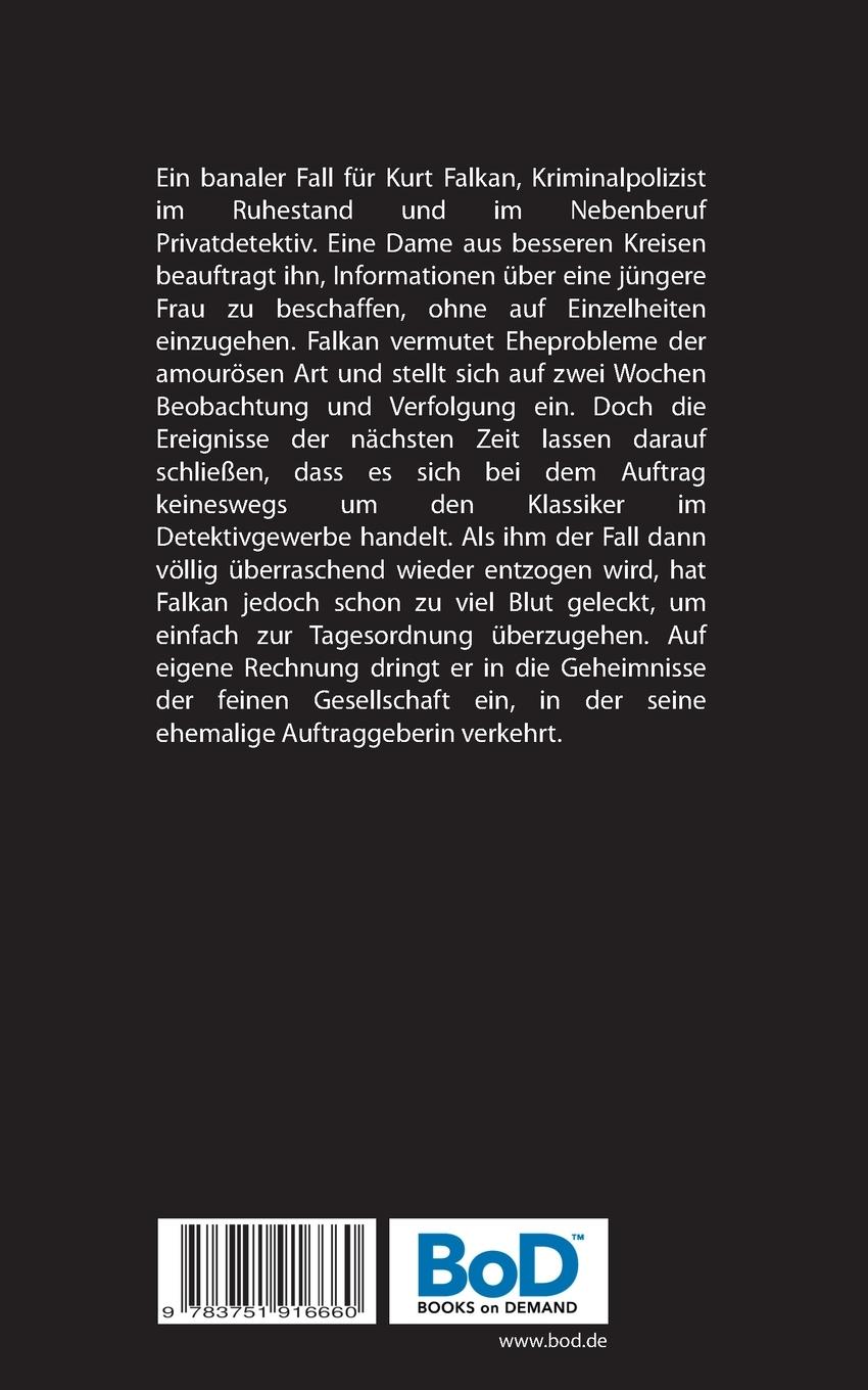 Rückseite: 9783751916660 | Falkan und die feine Gesellschaft | Gerhard Krieg | Taschenbuch | 2020