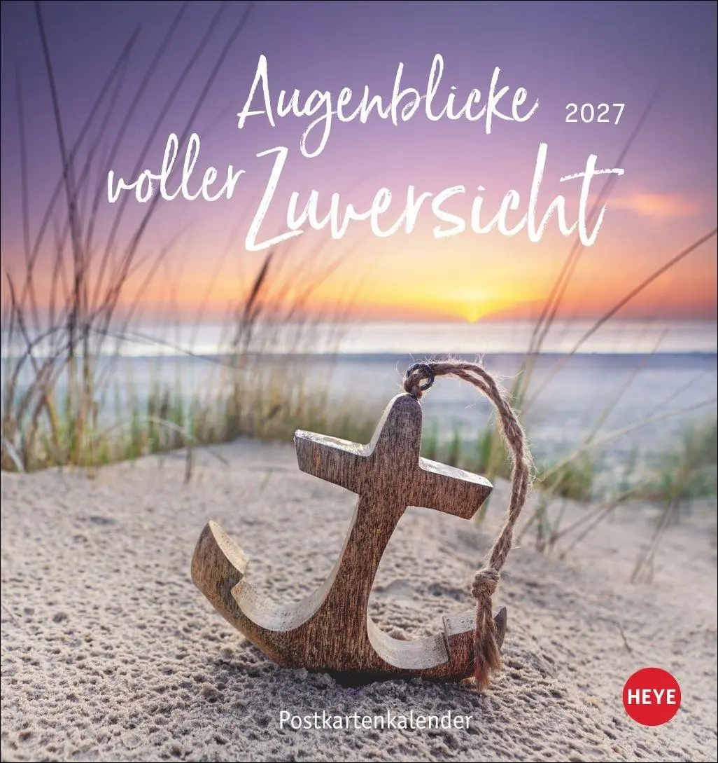 Cover: 9783756416660 | Augenblicke voller Zuversicht Postkartenkalender 2027 | Kalender