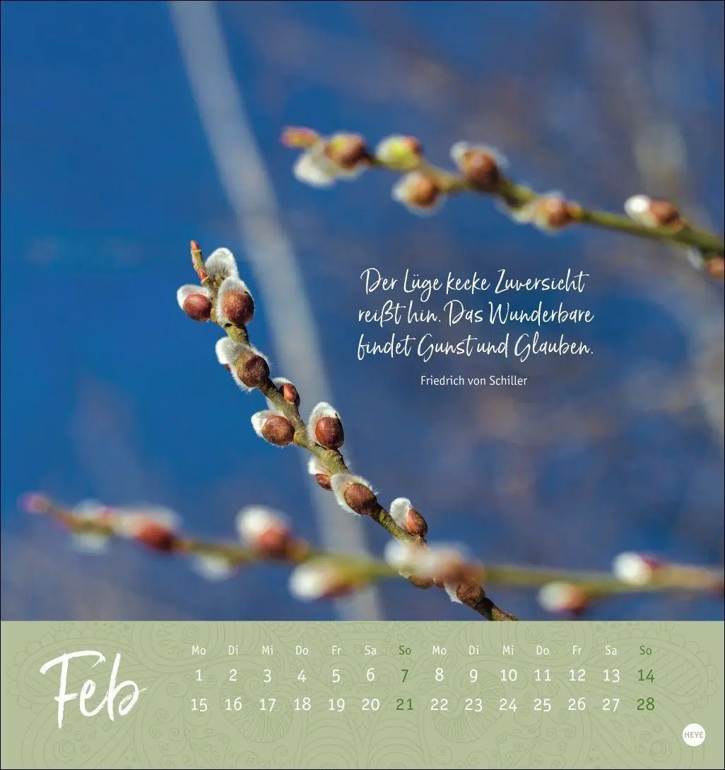 Bild: 9783756416660 | Augenblicke voller Zuversicht Postkartenkalender 2027 | Kalender