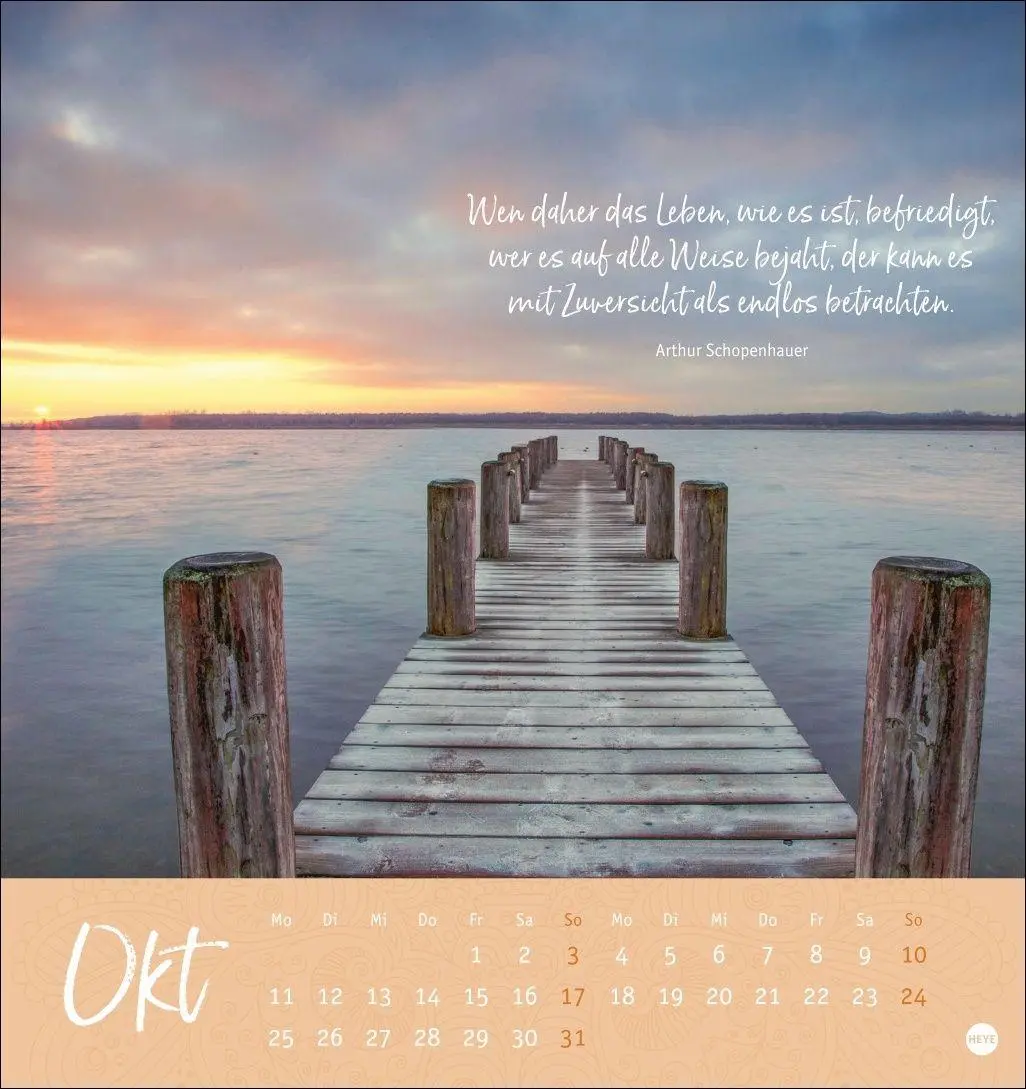 Bild: 9783756416660 | Augenblicke voller Zuversicht Postkartenkalender 2027 | Kalender