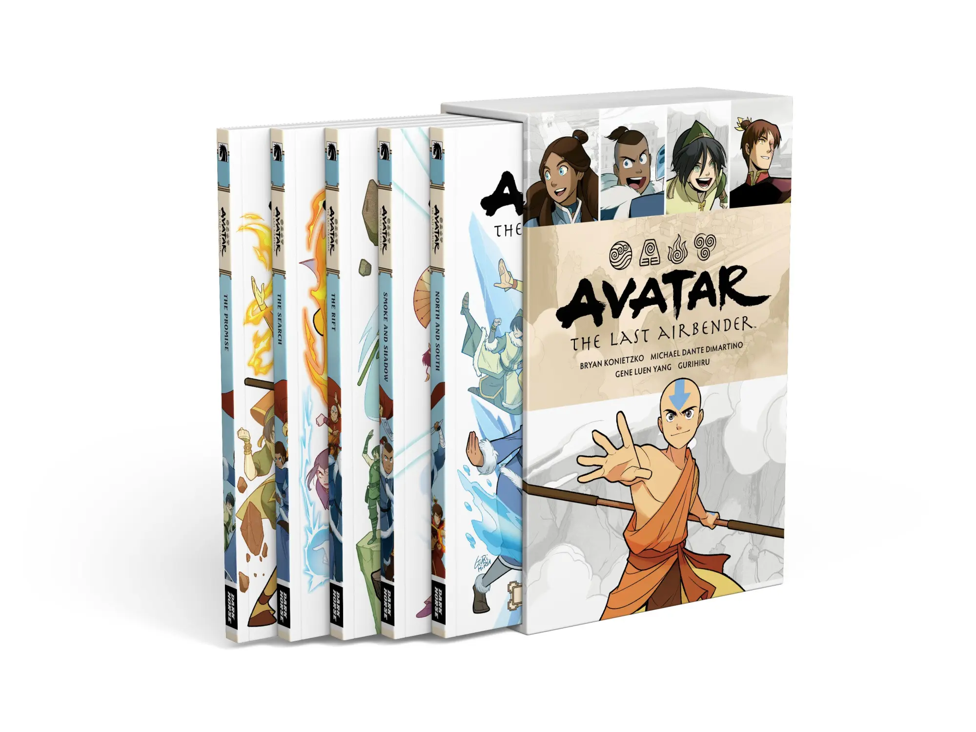 Cover: 9781506746760 | Avatar: The Last Airbender Omnibus Boxed Set | Gene Luen Yang | Box
