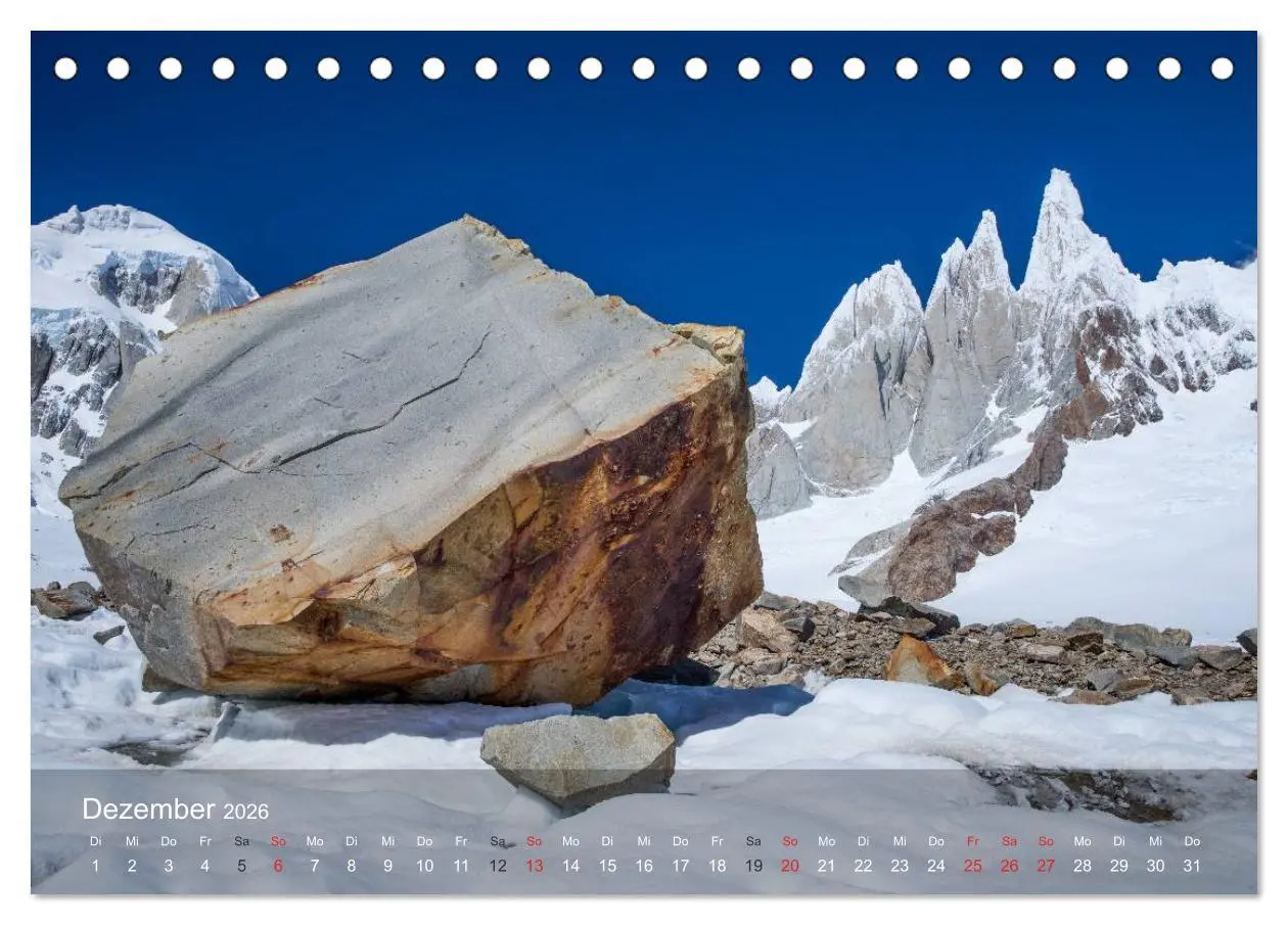 Bild: 9783516136760 | Majestätische Berge Cerro Torre Patagonien (Tischkalender 2026 DIN...