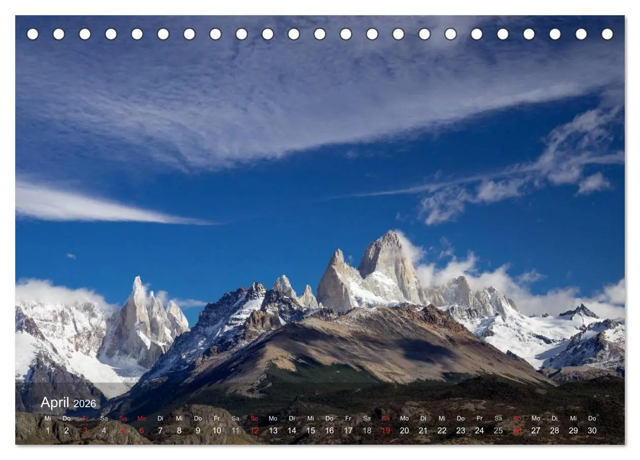 Bild: 9783516136760 | Majestätische Berge Cerro Torre Patagonien (Tischkalender 2026 DIN...