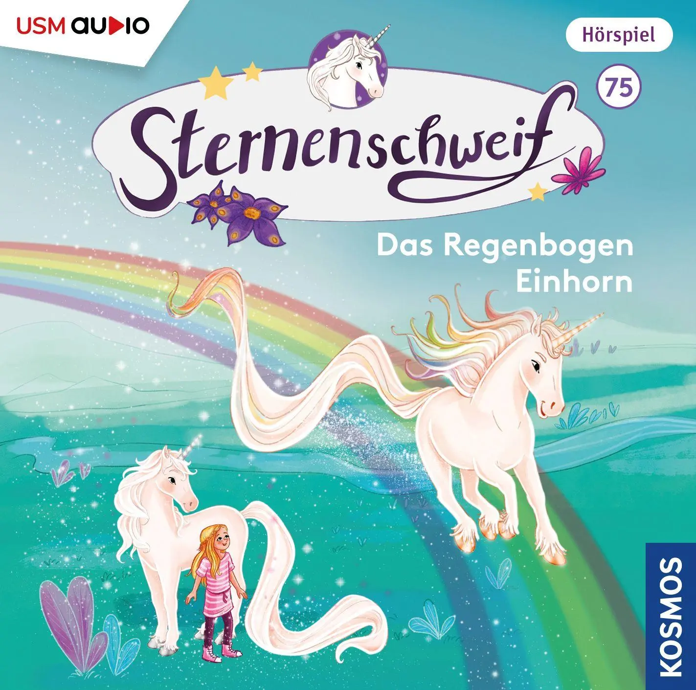 Cover: 9783803236760 | Sternenschweif (Folge 75): Das Regenbogen Einhorn | Linda Chapman | CD