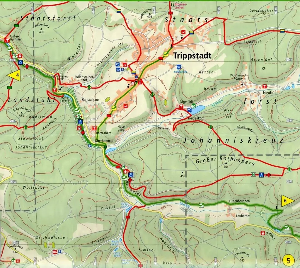 Bild: 9783899206760 | Pfälzer Waldpfad 1 : 25 000 Wanderkarte | (Land-)Karte | Deutsch