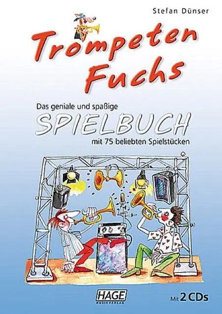 Cover: 4026929916860 | Trompeten Fuchs Spielbuch | Buch + CD | Hage Musikverlag