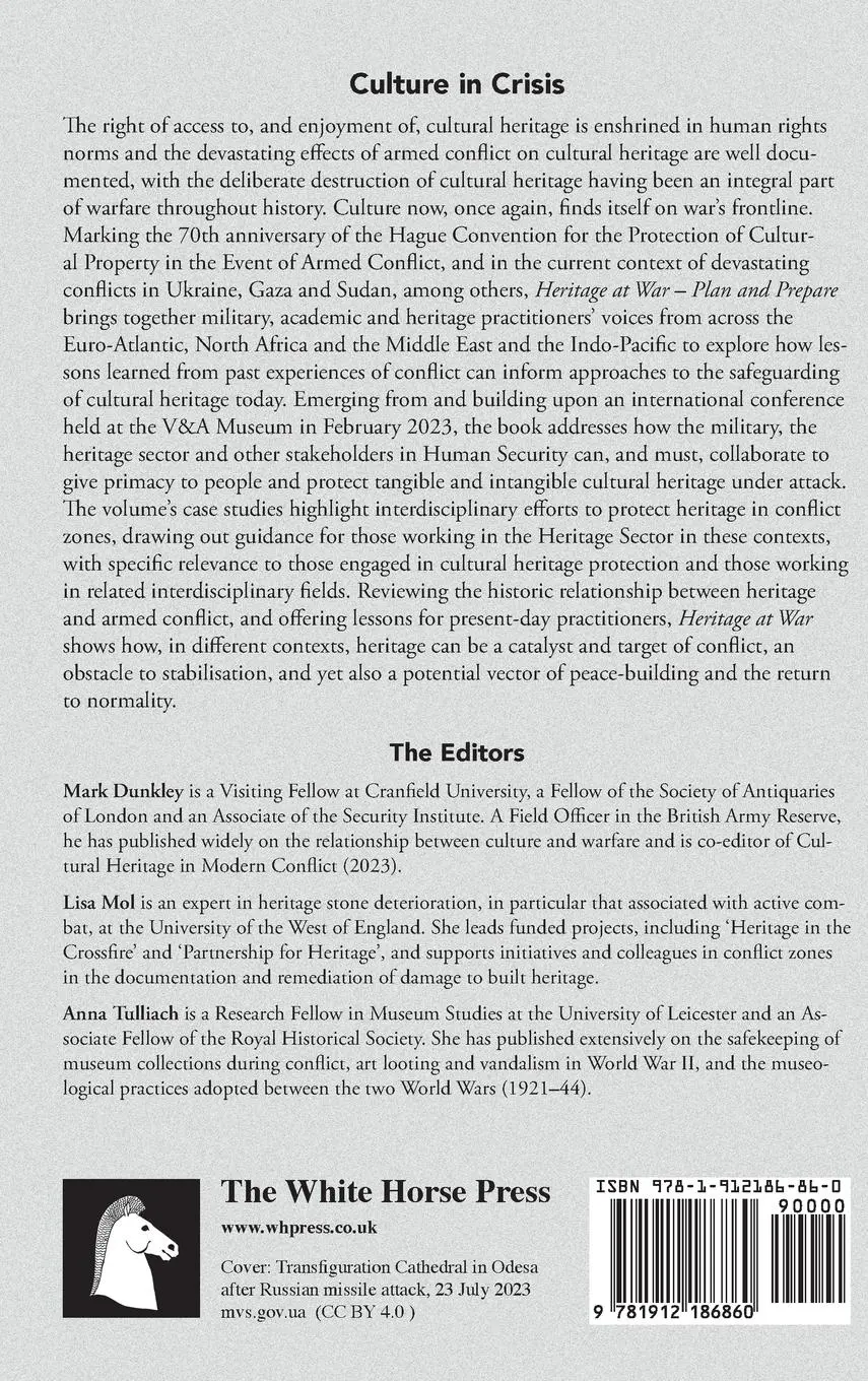Rückseite: 9781912186860 | Heritage at War | Plan and Prepare | Mark Dunkley (u. a.) | Buch