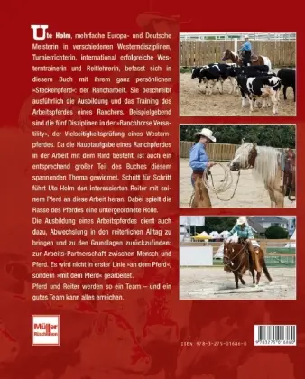Bild: 9783275016860 | Westernreiten | Ranchpferde ausbilden und trainieren | Buch | 176 S.