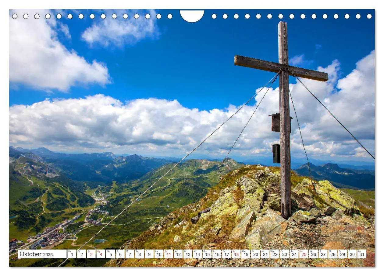 Bild: 9783457726860 | Tweng und Obertauern (Wandkalender 2026 DIN A4 quer), CALVENDO...