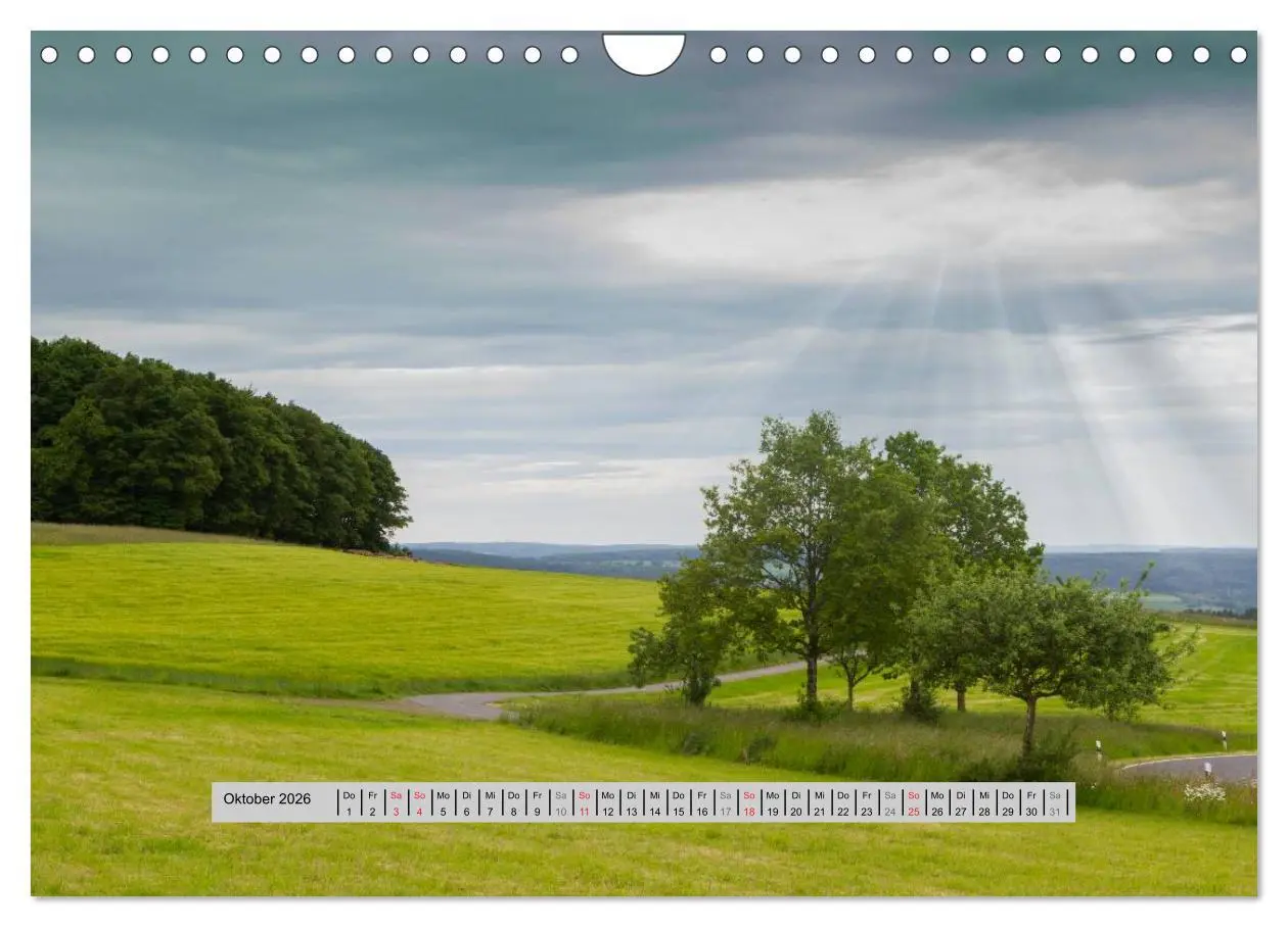 Bild: 9783516056860 | Perlen des Westerwaldes (Wandkalender 2026 DIN A4 quer), CALVENDO...