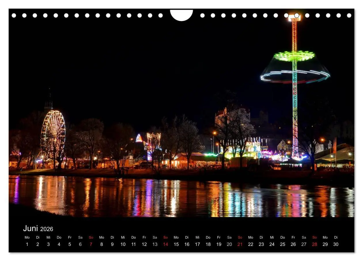 Bild: 9783516126860 | Landshut bei Tag und Nacht (Wandkalender 2026 DIN A4 quer),...
