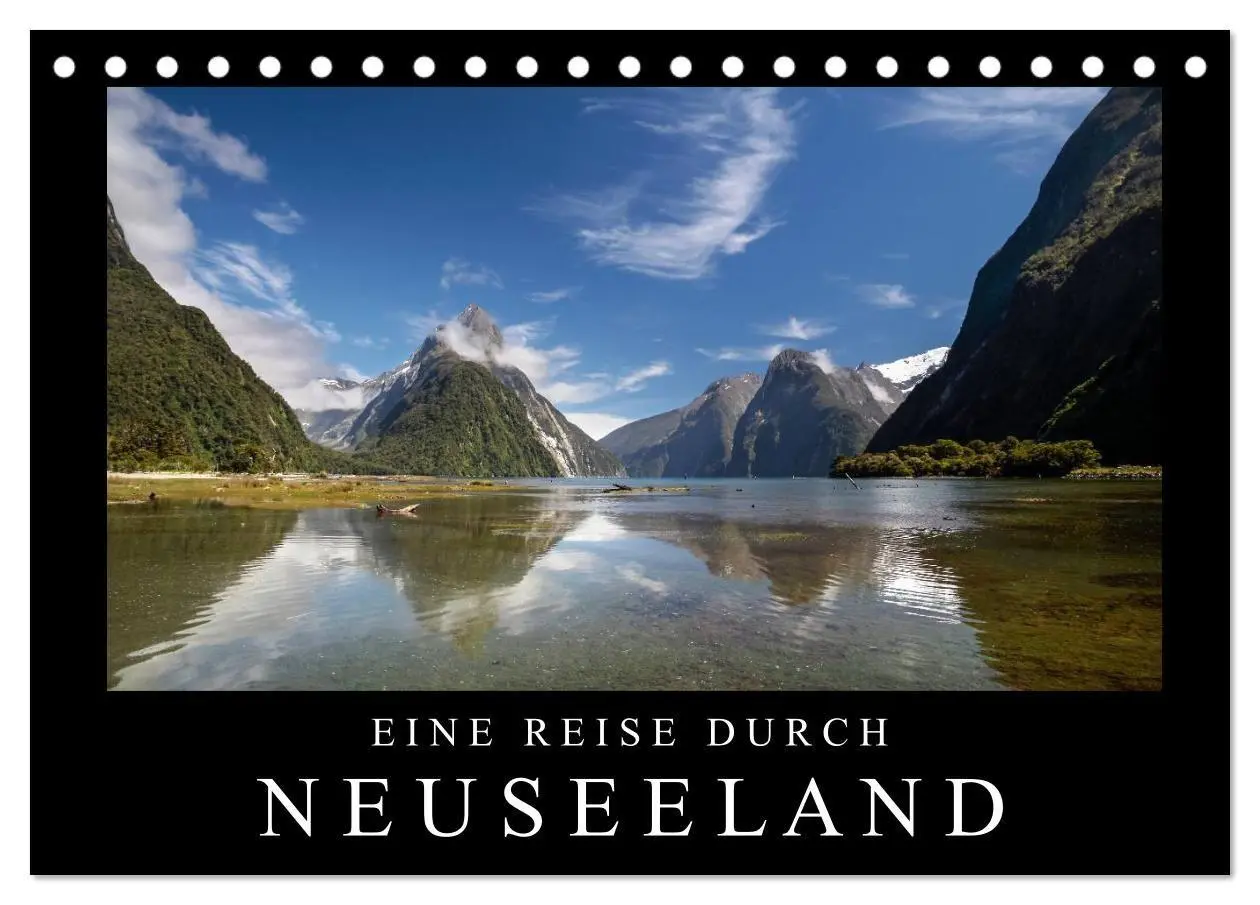 Cover: 9783516676860 | Eine Reise durch Neuseeland (Tischkalender 2026 DIN A5 quer),...