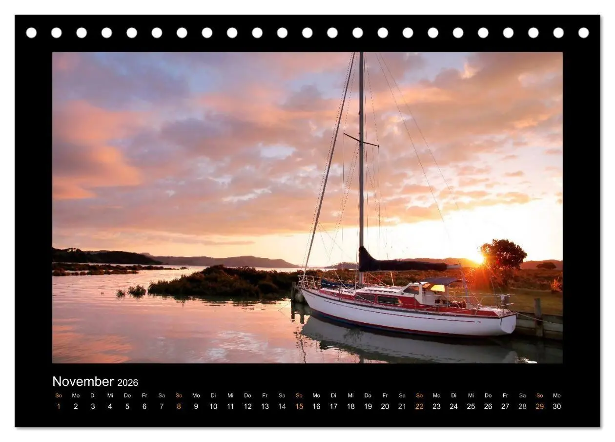 Bild: 9783516676860 | Eine Reise durch Neuseeland (Tischkalender 2026 DIN A5 quer),...