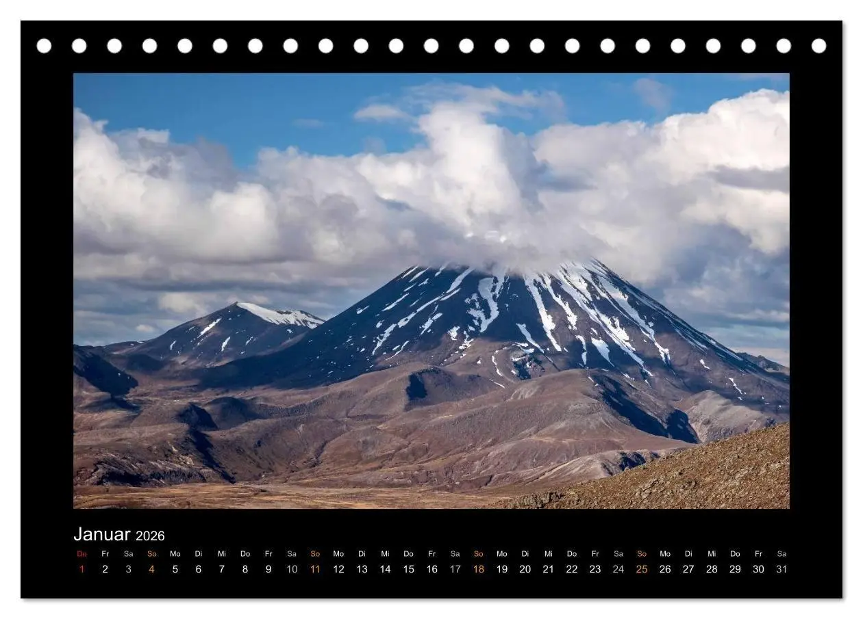 Bild: 9783516676860 | Eine Reise durch Neuseeland (Tischkalender 2026 DIN A5 quer),...