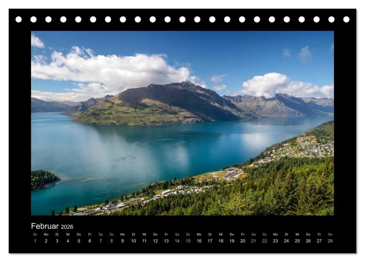 Bild: 9783516676860 | Eine Reise durch Neuseeland (Tischkalender 2026 DIN A5 quer),...