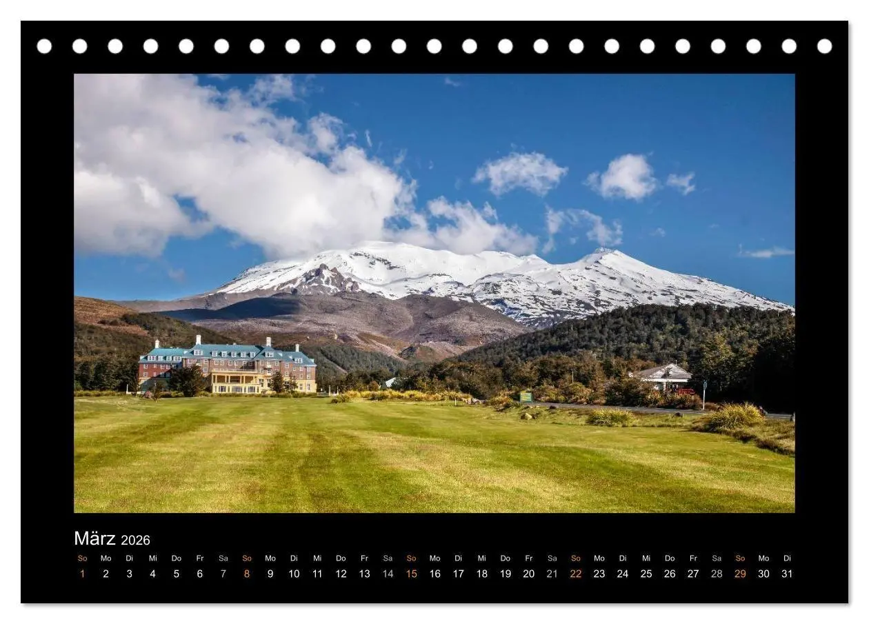 Bild: 9783516676860 | Eine Reise durch Neuseeland (Tischkalender 2026 DIN A5 quer),...