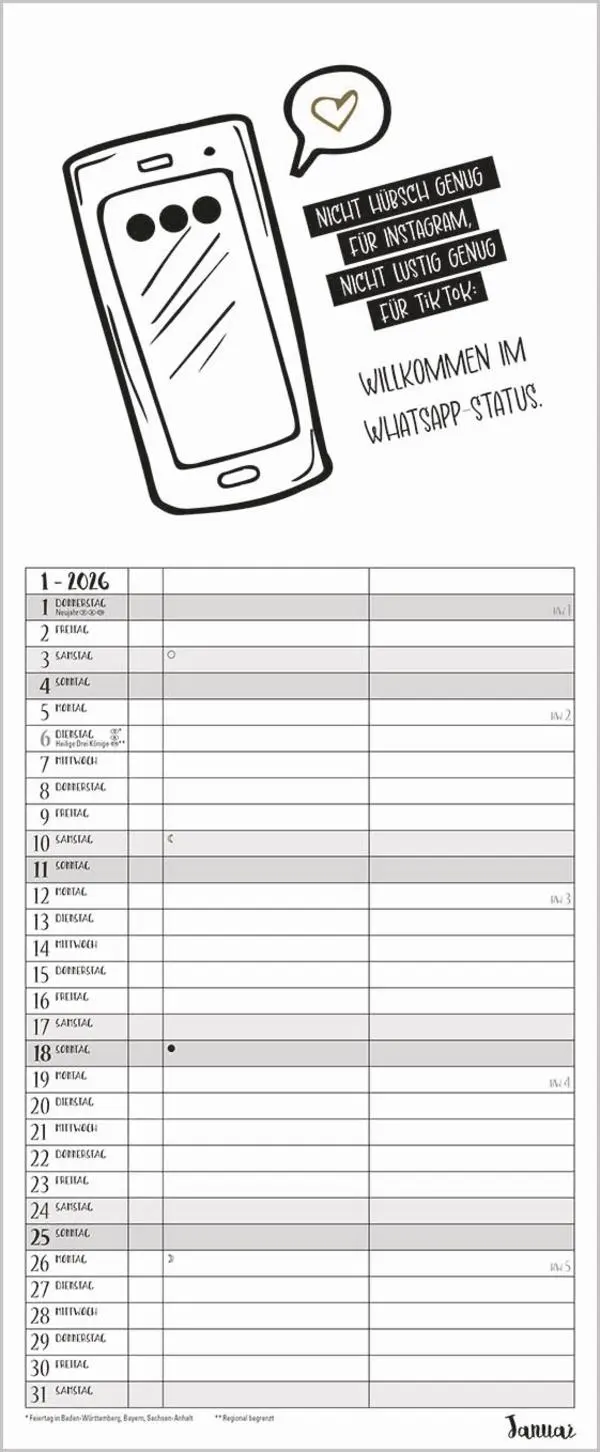 Bild: 9783731886860 | My Timer Visual Words 2026 | Verlag Korsch | Kalender | Spiralbindung