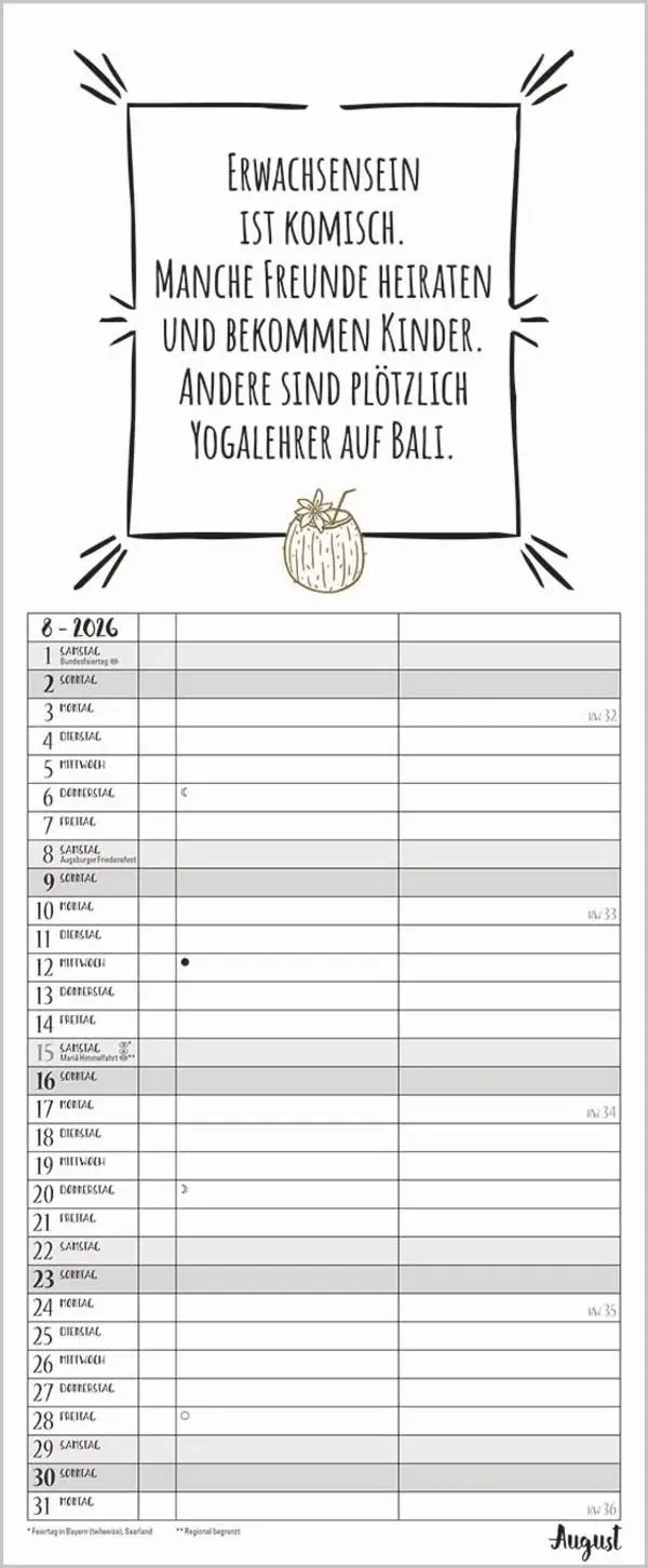 Bild: 9783731886860 | My Timer Visual Words 2026 | Verlag Korsch | Kalender | Spiralbindung