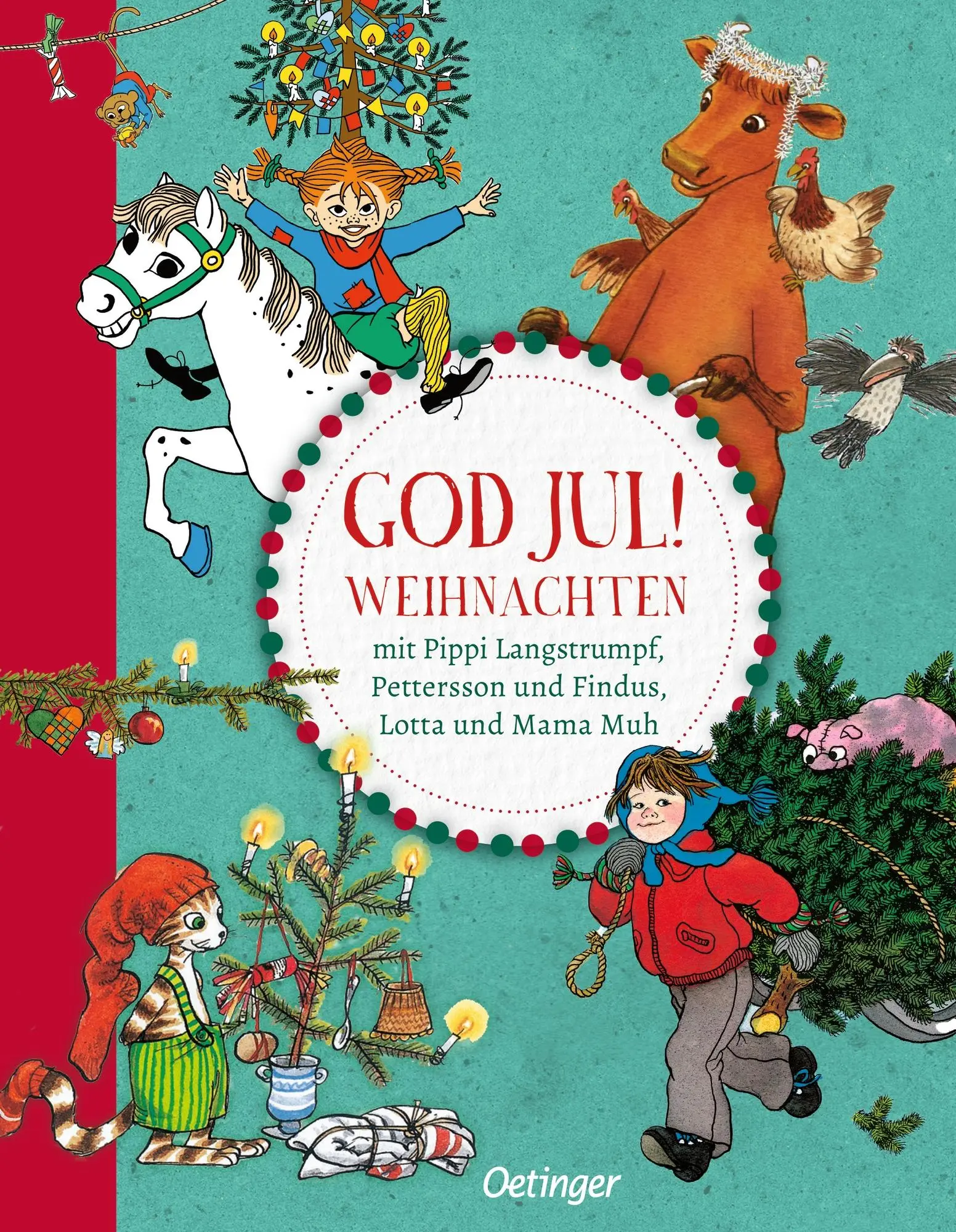Cover: 9783751206860 | God Jul! Weihnachten mit Pippi Langstrumpf, Pettersson und Findus,...