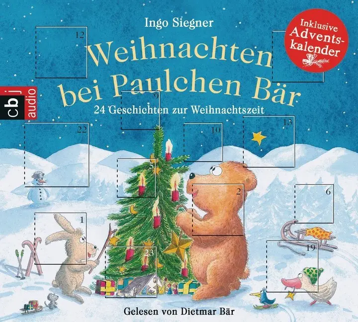 Cover: 9783837126860 | Weihnachten bei Paulchen Bär, 1 Audio-CD | Ingo Siegner | Audio-CD