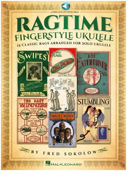 Cover: 9781495086960 | Ragtime Fingerstyle Ukulele | Fred Sokolow | Ukulele | Englisch | 2018