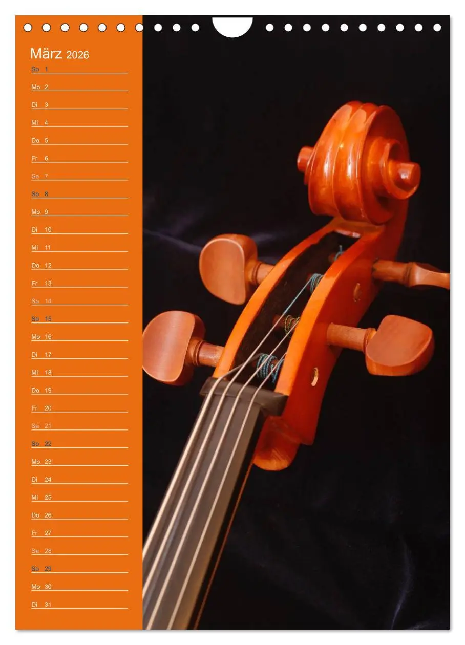 Bild: 9783516426960 | Geliebtes Cello (Wandkalender 2026 DIN A4 hoch), CALVENDO...