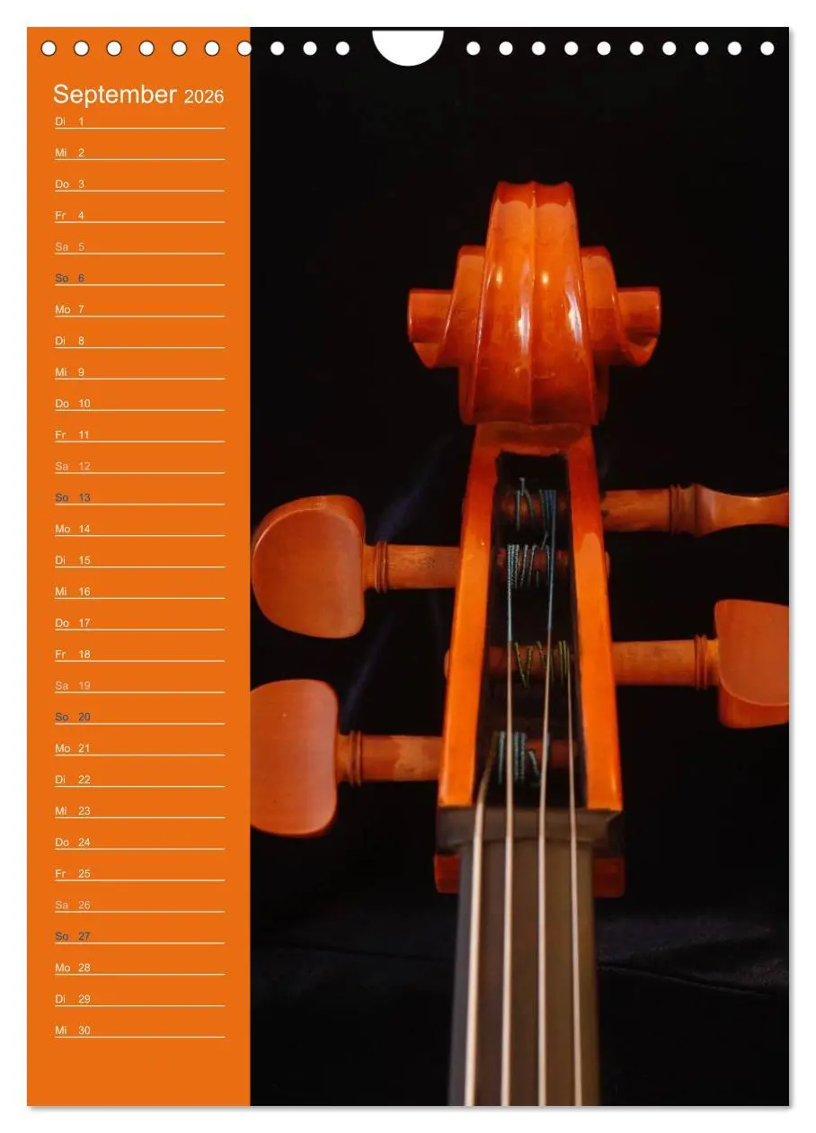 Bild: 9783516426960 | Geliebtes Cello (Wandkalender 2026 DIN A4 hoch), CALVENDO...