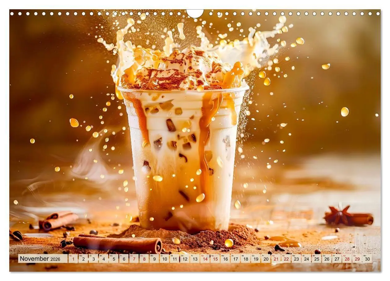 Bild: 9783516666960 | Cappuccino, Latte und mehr - Der große Kaffeekalender (Wandkalender...