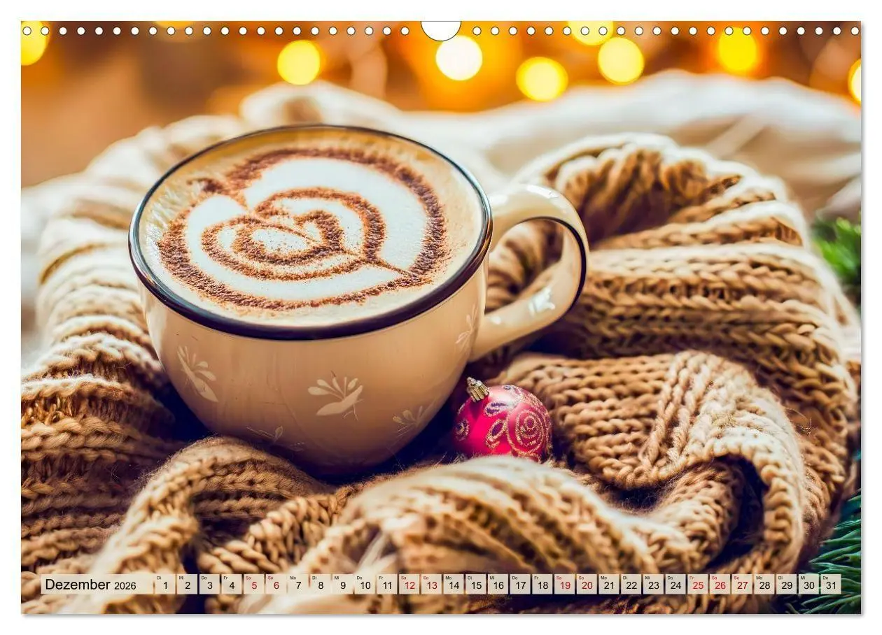 Bild: 9783516666960 | Cappuccino, Latte und mehr - Der große Kaffeekalender (Wandkalender...