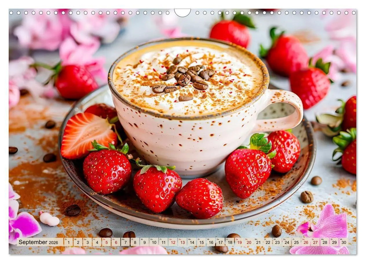 Bild: 9783516666960 | Cappuccino, Latte und mehr - Der große Kaffeekalender (Wandkalender...