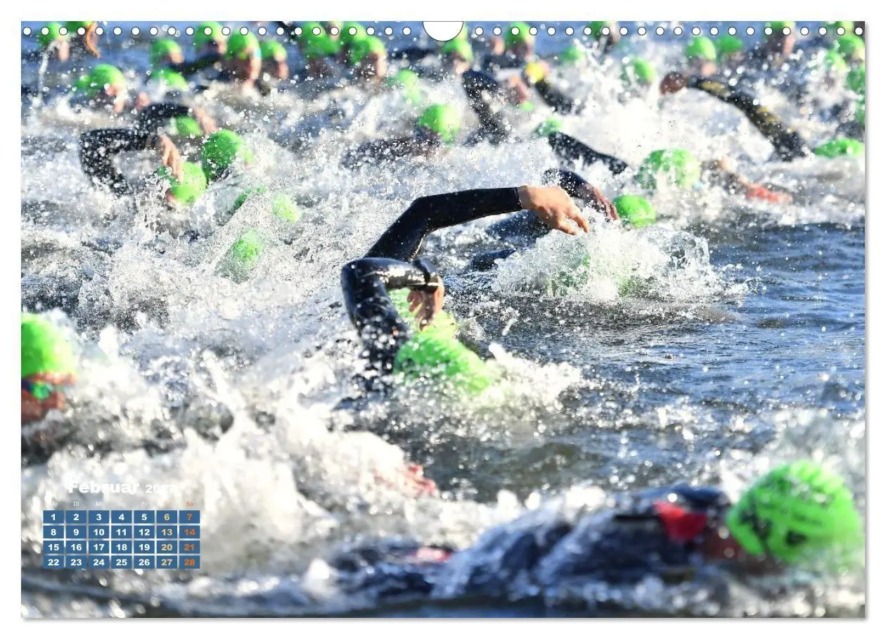 Bild: 9783516806960 | Triathlon: Mit Leidenschaft zur persönlichen Bestzeit (Wandkalender...