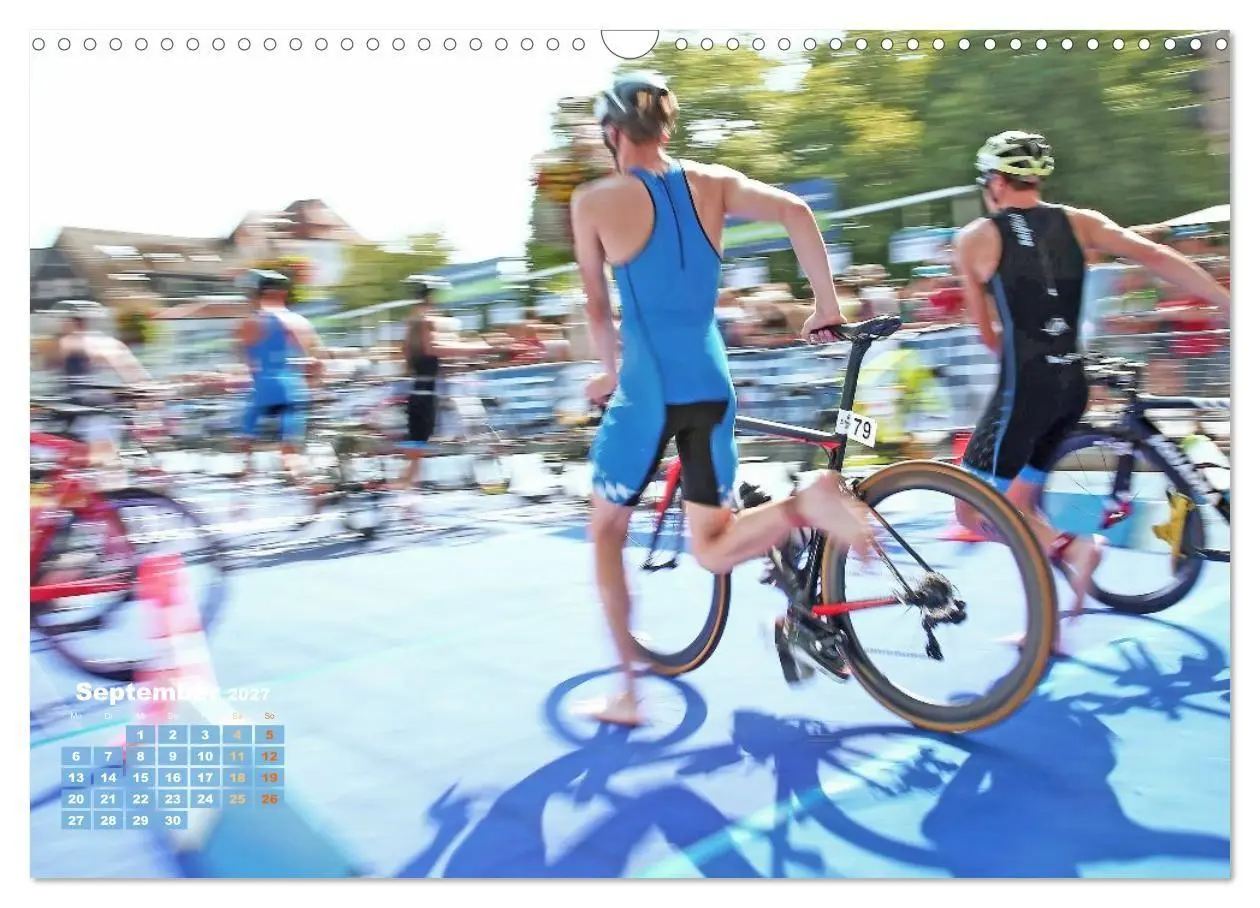 Bild: 9783516806960 | Triathlon: Mit Leidenschaft zur persönlichen Bestzeit (Wandkalender...