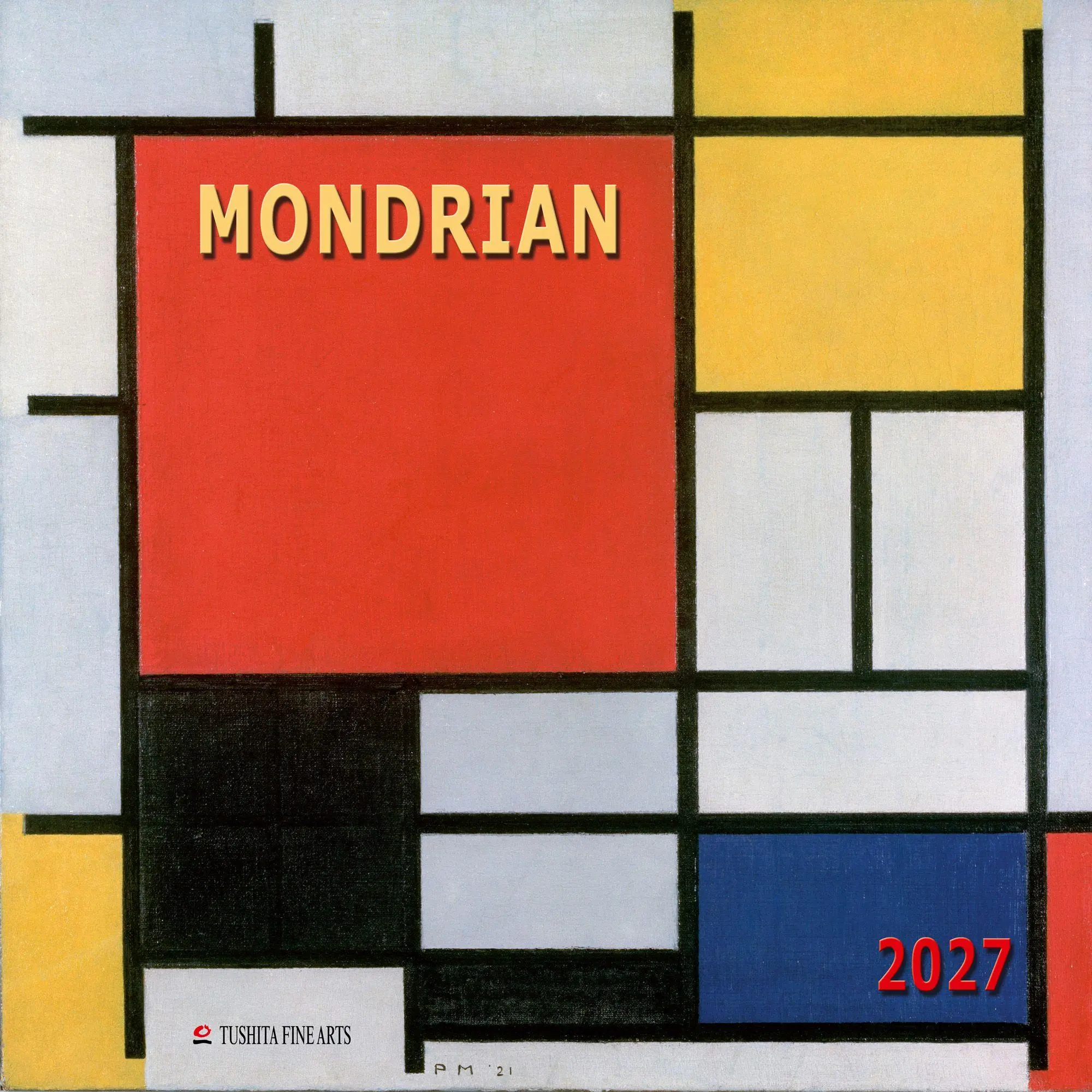 Cover: 9783959296960 | Piet Mondrian 2027 | Kalender 2027 | Kalender | Tushita Fine Arts