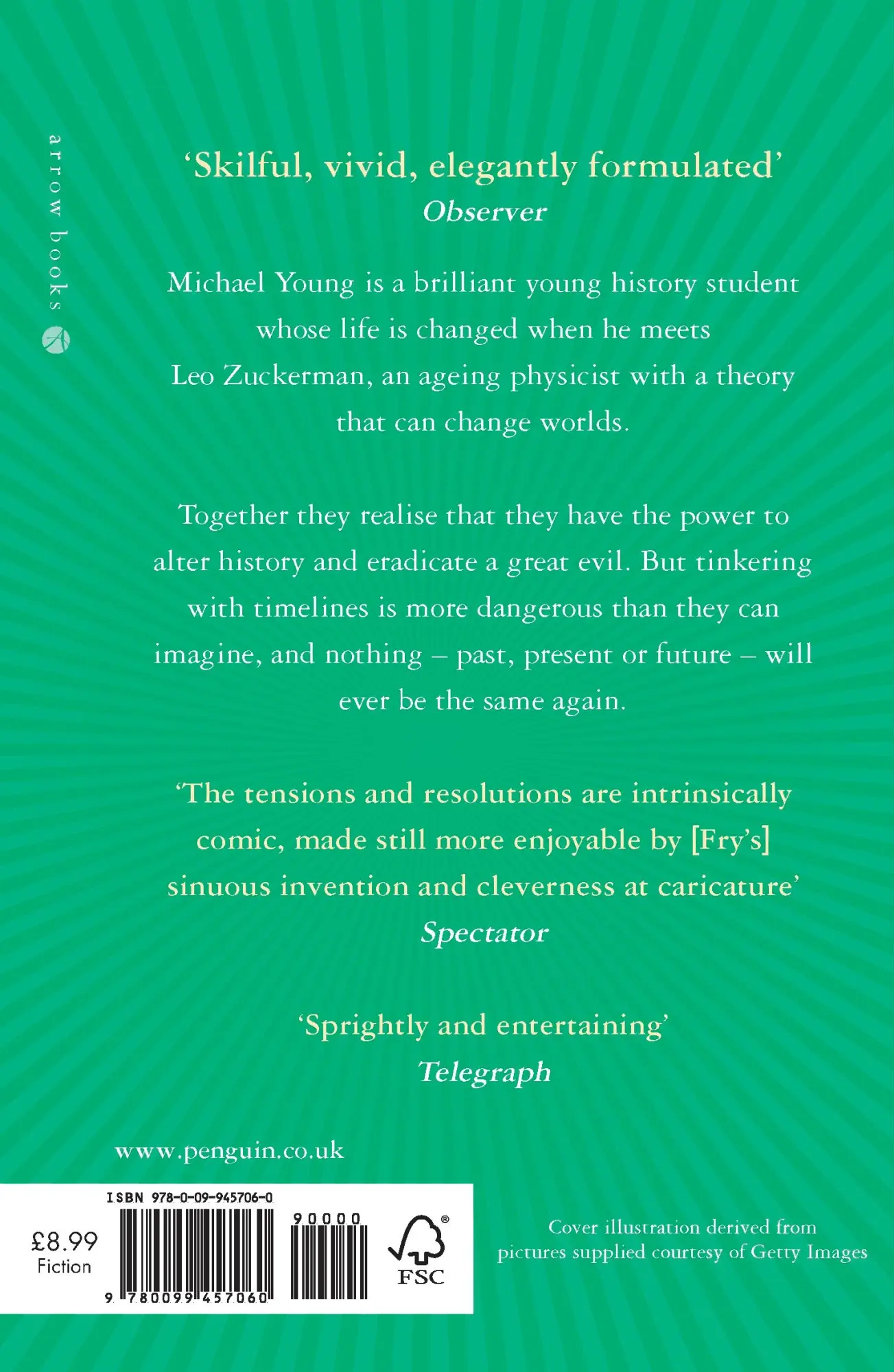 Rückseite: 9780099457060 | Making History | Stephen Fry | Taschenbuch | 575 S. | Englisch | 2004