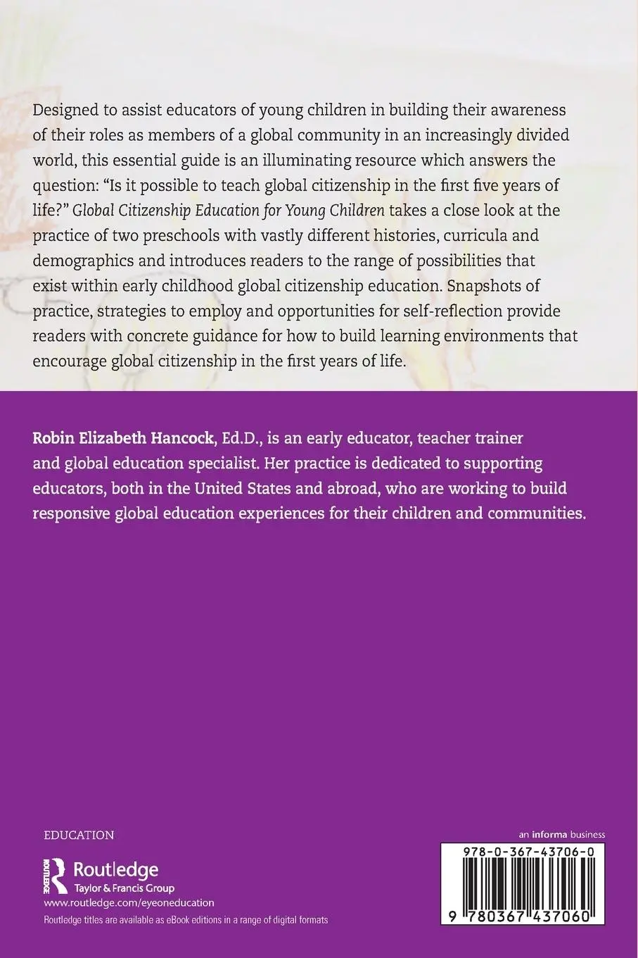Rückseite: 9780367437060 | Global Citizenship Education for Young Children | Hancock | Buch