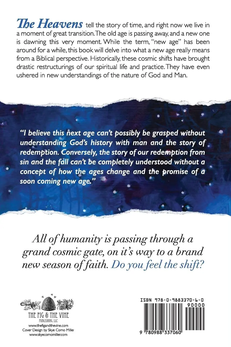 Rückseite: 9780988337060 | Cosmic Shift | A New Season of Faith | Christopher Paul Carter | Buch
