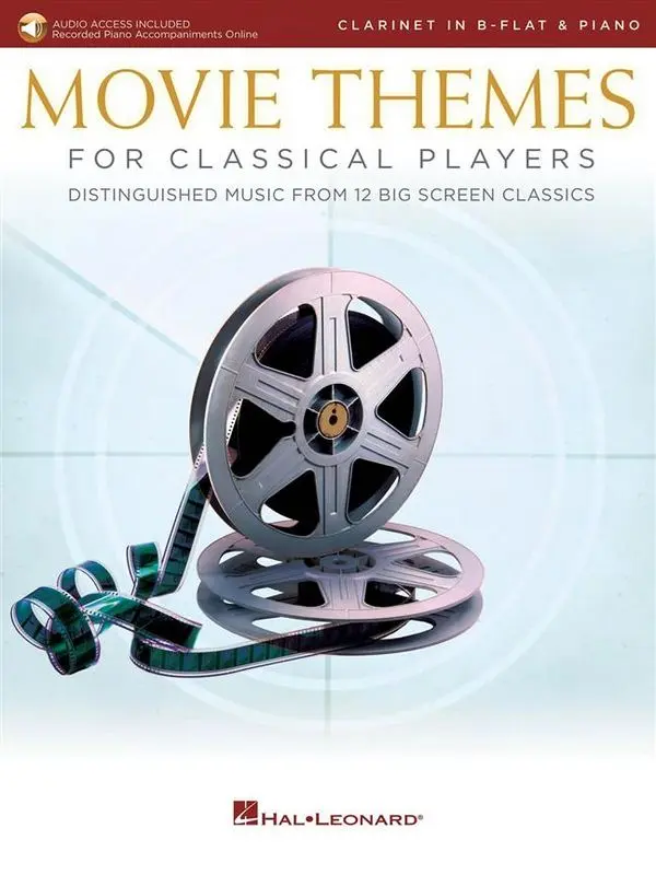 Cover: 9781540037060 | Movie Themes for Classical Players - Clarinet and Piano | VARIOUS