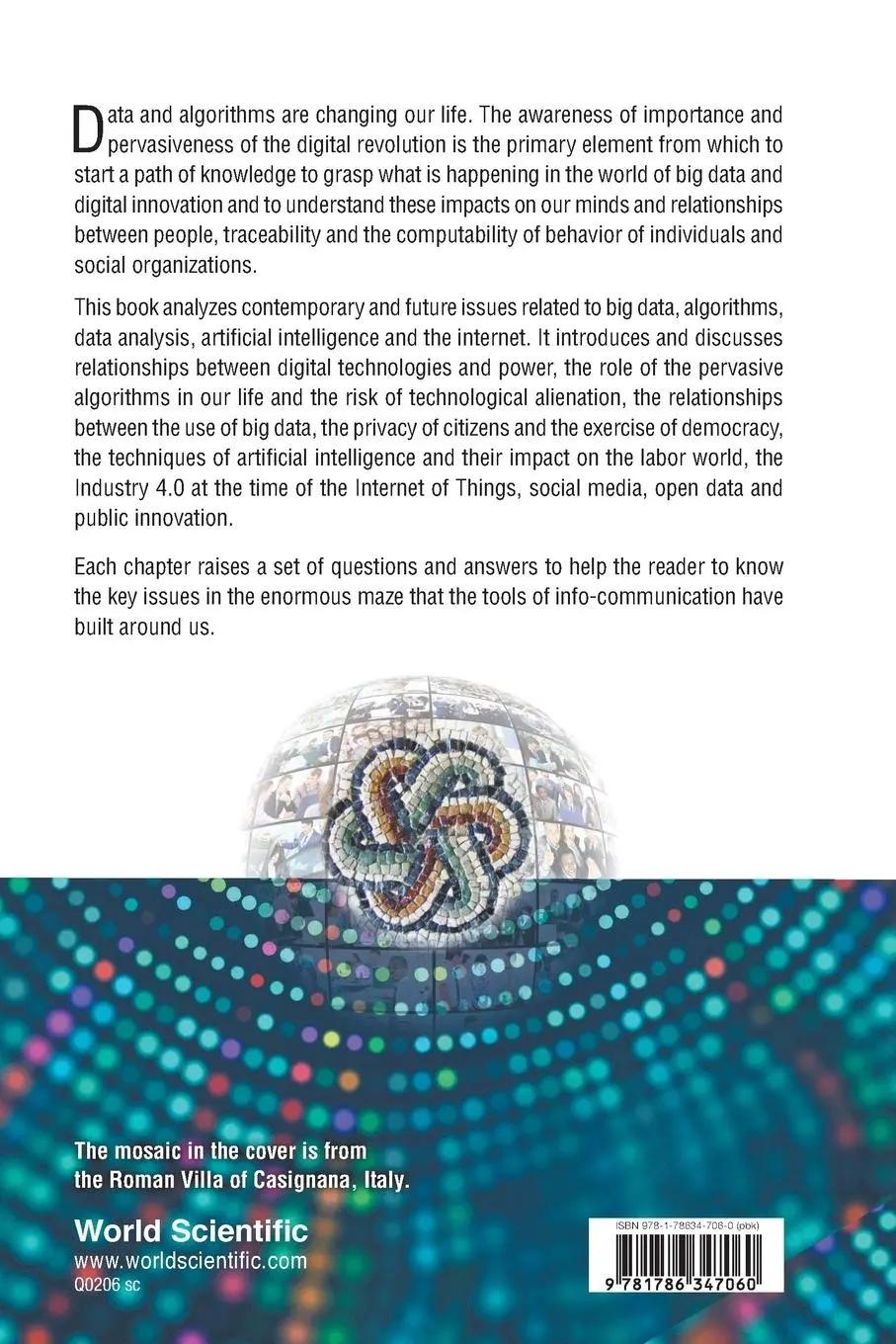 Rückseite: 9781786347060 | BIG DATA AND THE COMPUTABLE SOCIETY | Domenico Talia | Taschenbuch