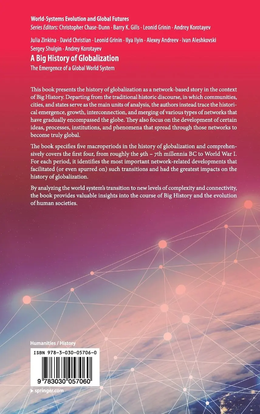 Rückseite: 9783030057060 | A Big History of Globalization | Julia Zinkina (u. a.) | Buch | xviii