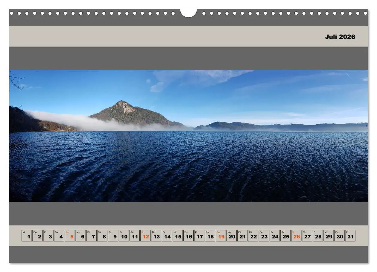 Bild: 9783457607060 | Walchensee Panorama (Wandkalender 2026 DIN A3 quer), CALVENDO...