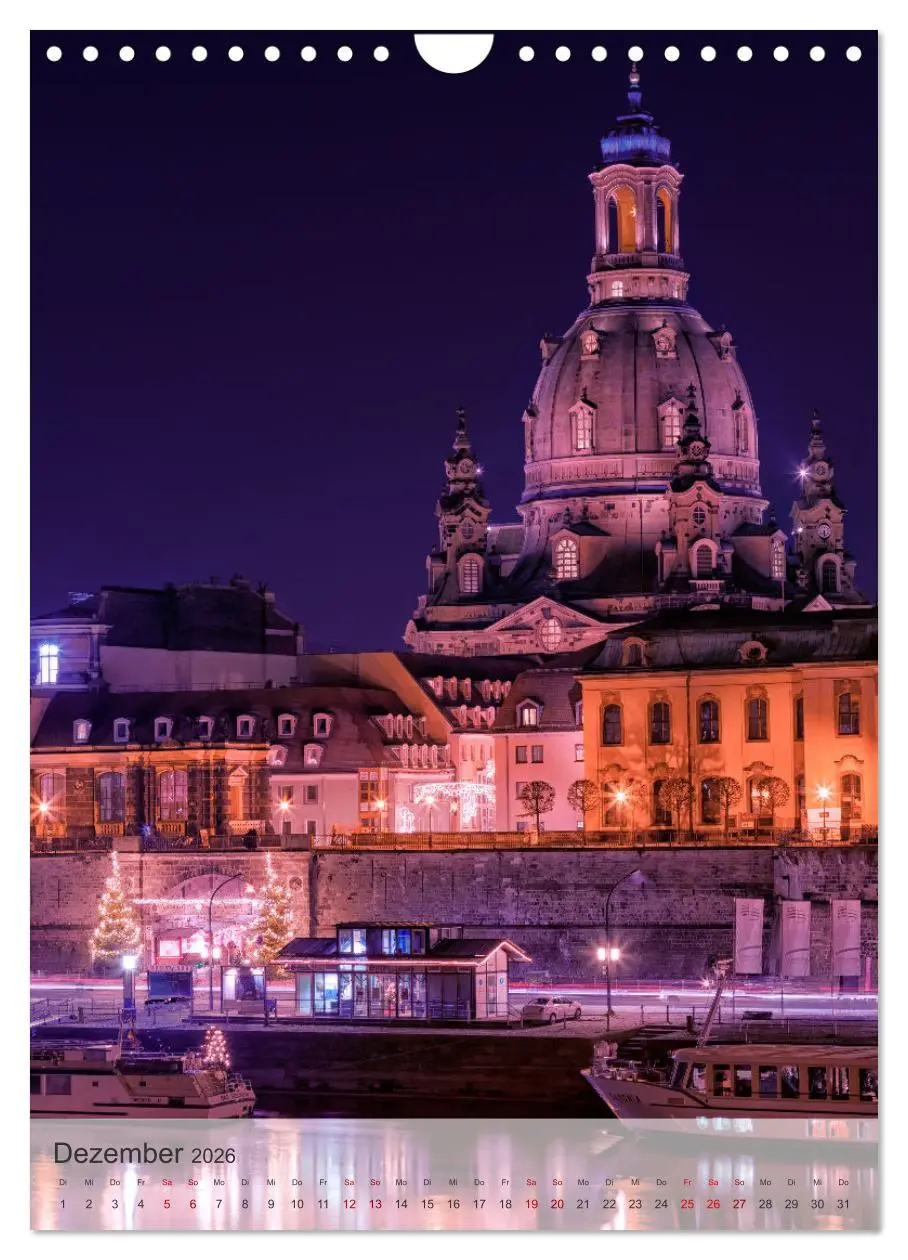 Bild: 9783516317060 | Elbstadt Dresden (Wandkalender 2026 DIN A4 hoch), CALVENDO...