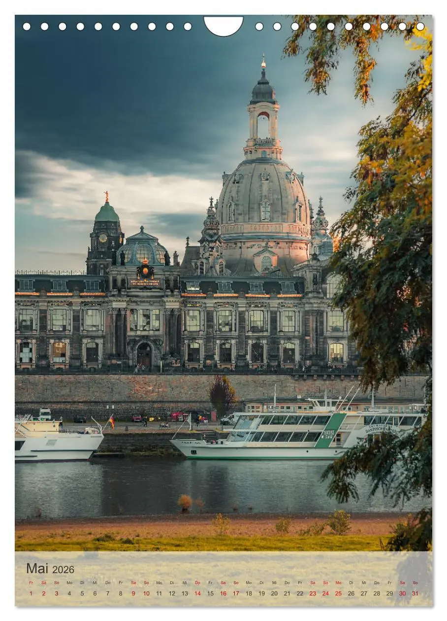 Bild: 9783516317060 | Elbstadt Dresden (Wandkalender 2026 DIN A4 hoch), CALVENDO...
