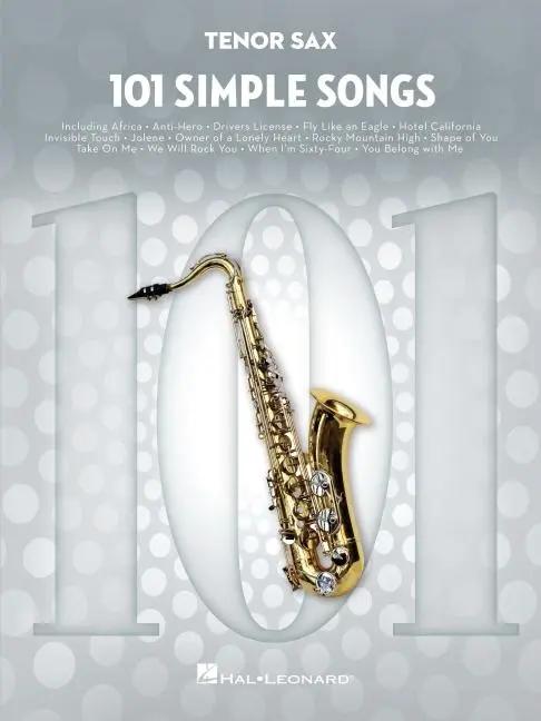 Cover: 196288137160 | 101 Simple Songs for Tenor Sax | Taschenbuch | Englisch | 2024