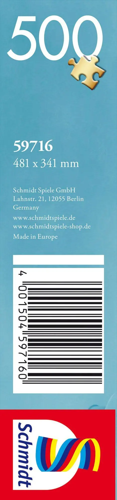 Bild: 4001504597160 | Leuchtturm am Felsen | Puzzle Standard 500 Teile | Spiel | 59716