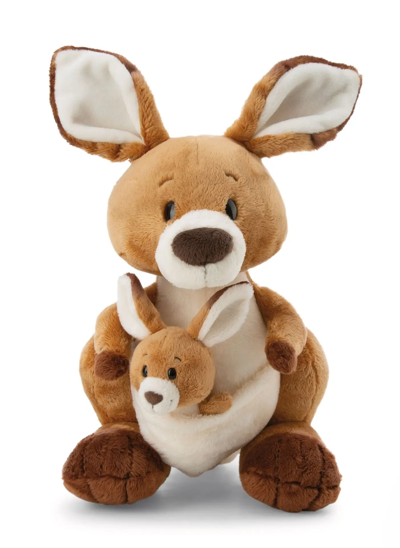 Cover: 4012390617160 | Nici 61716 Kuscheltier Känguru Kelly 25cm stehend mit Kind | 61716