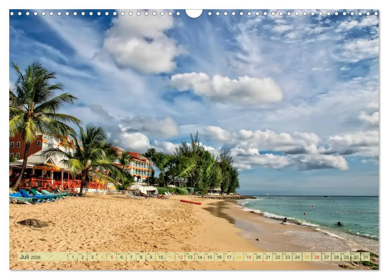 Bild: 9783457907160 | Die kleinen Antillen - Barbados (Wandkalender 2026 DIN A3 quer),...