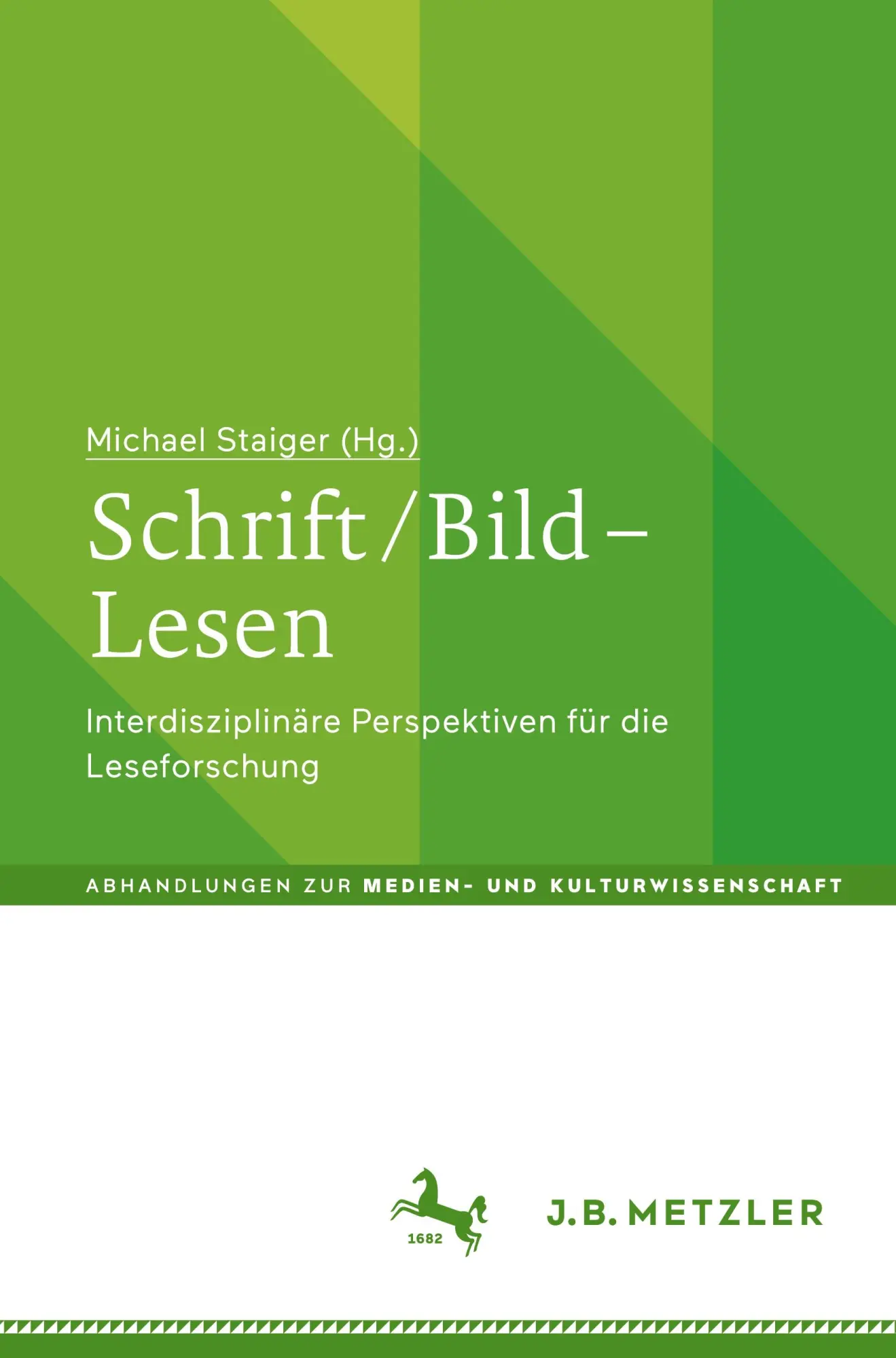 Cover: 9783662697160 | Schrift / Bild - Lesen | Michael Staiger | Taschenbuch | x | Deutsch