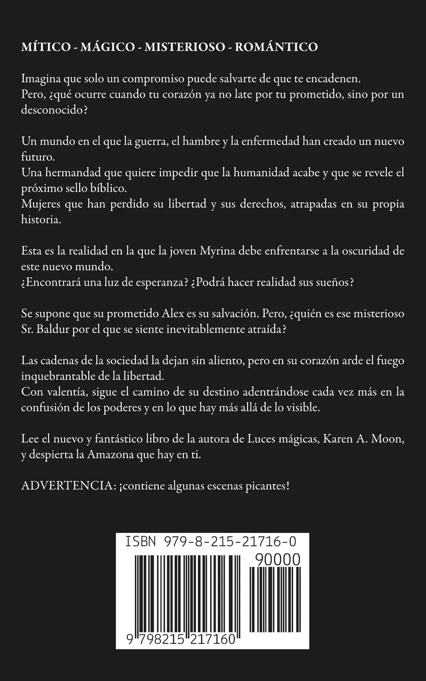 Rückseite: 9798215217160 | Un Reino de Oscuridad y Fuego (Libro 1) | Karen A. Moon | Taschenbuch