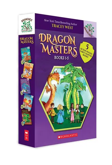 Cover: 9781338777260 | Dragon Masters, Books 1-5: A Branches Box Set | Tracey West | Buch